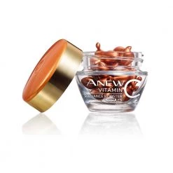 Avon Cosmetics Anew Glow Boosting Vitamin C Capsules Face