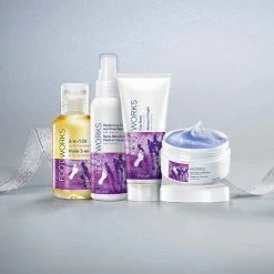 Avon Cosmetics Bath & Body Foot Works 3-in-1 Oil With Lavender - 50ml