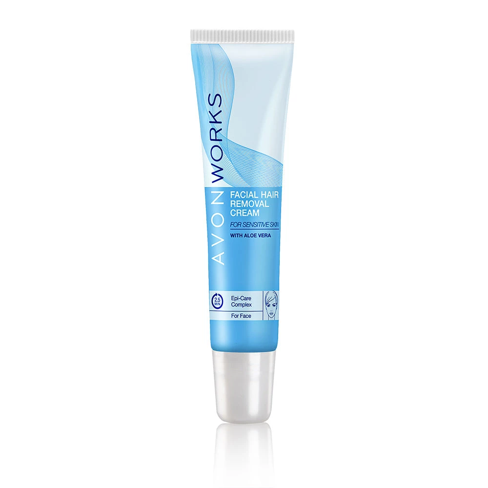 Avon Works Facial Hair Removal Cream - 15ml