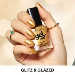 Make-up Gel Shine Nail Enamel Pearl Effects