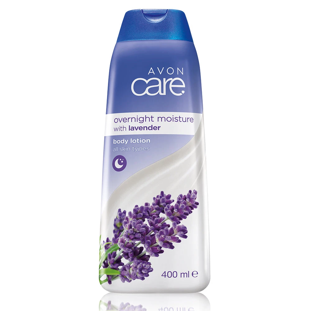 Avon Care Bath & Body Lavender Overnight Moisture Body Lotion - 400ml
