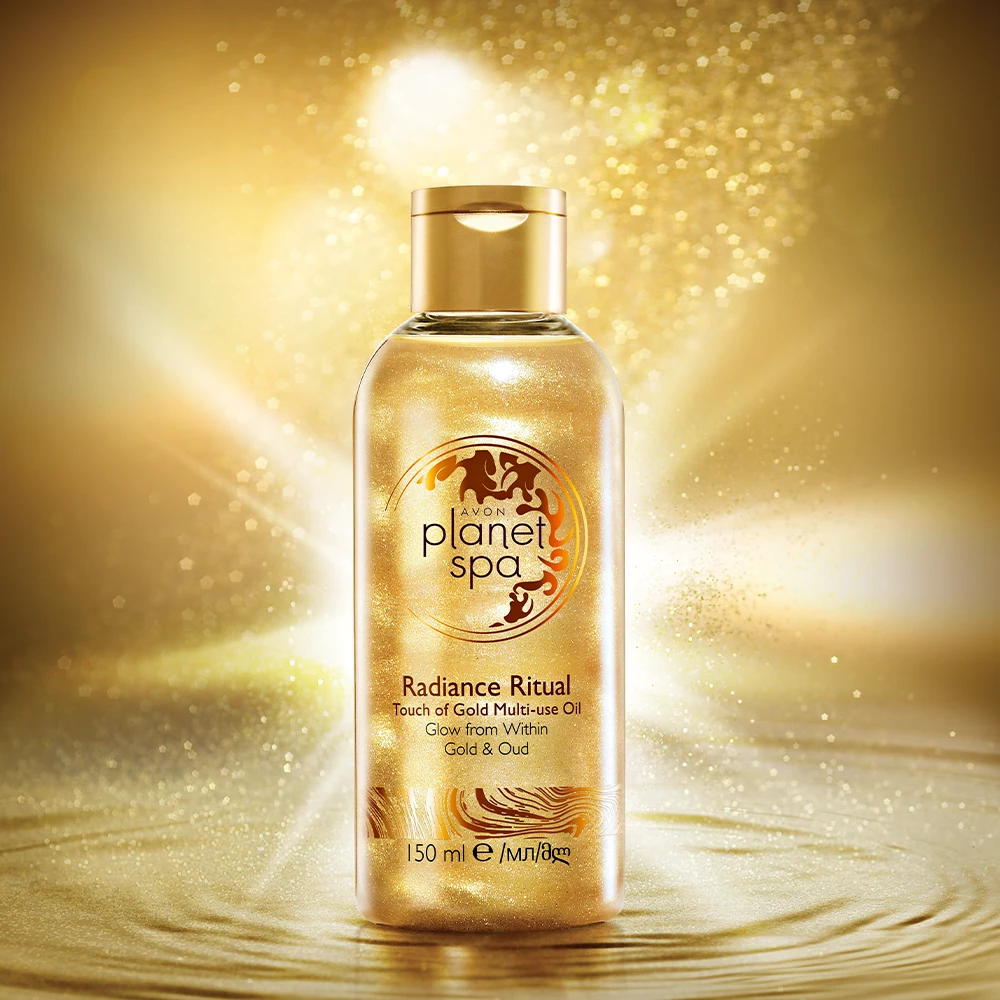 Planet Spa Bath & Body Radiance Ritual Touch Of Gold Body Oil - 150ml 2 Planet Spa Bath & Body Radiance Ritual Touch Of Gold Body Oil - 150ml