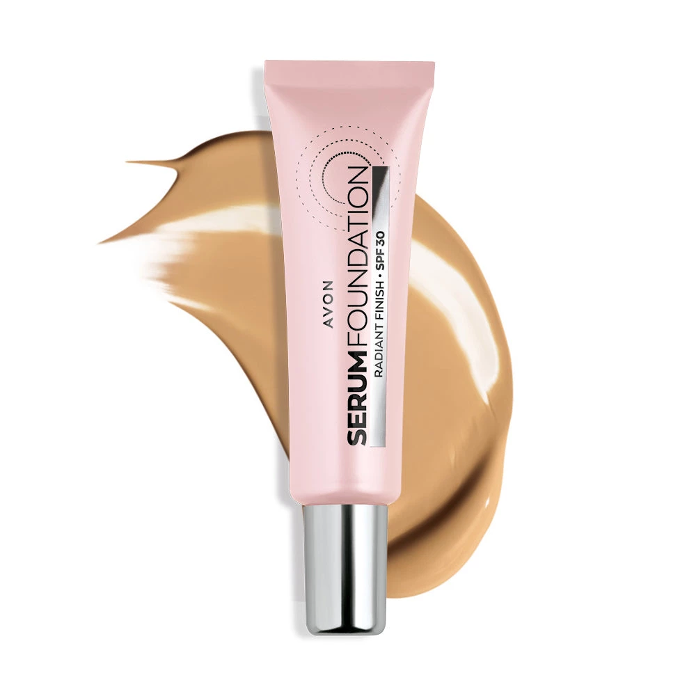 Avon Cosmetics Make-up Skin Perfecting SPF30 Serum Foundation 18 Avon Cosmetics Make-up Skin Perfecting SPF30 Serum Foundation