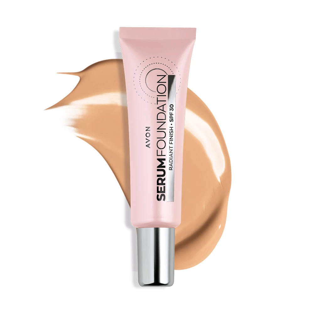 Avon Cosmetics Make-up Skin Perfecting SPF30 Serum Foundation 19 Avon Cosmetics Make-up Skin Perfecting SPF30 Serum Foundation