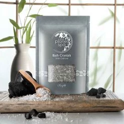 Avon Cosmetics Bath & Body Planet Spa Bath Crystals With Charcoal - 170g