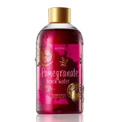 Avon Cosmetics Bath & Body Pomegranate Beach Water Bubble Bath - 250ml