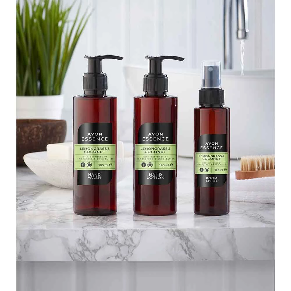 Avon Cosmetics Lemongrass & Coconut Hand Wash - 195ml Bath & Body 2 Avon Cosmetics Lemongrass & Coconut Hand Wash - 195ml Bath & Body