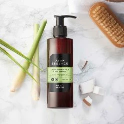 Avon Cosmetics Lemongrass & Coconut Hand Wash And Hand Lotion Duo Bath & Body