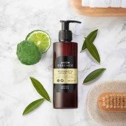 Avon Cosmetics Bath & Body Bergamot & Green Tea Hand Wash And Hand Lotion Duo