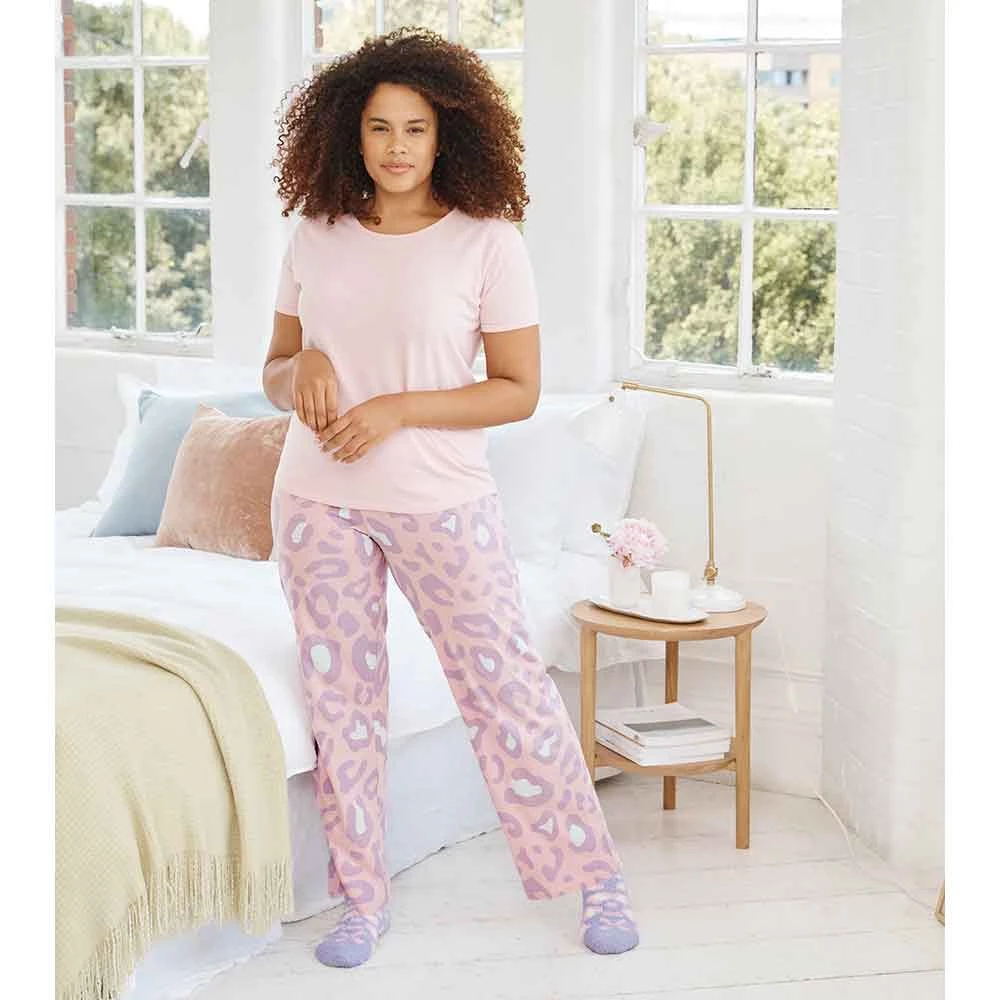 Avon Cosmetics Pastel Leopard PJs 2 Avon Cosmetics Pastel Leopard PJs
