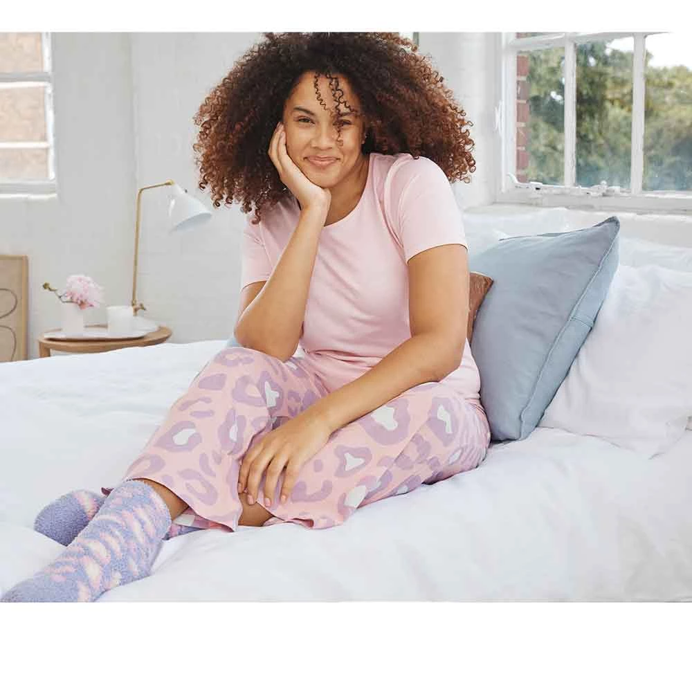 Avon Cosmetics Pastel Leopard PJs 3 Avon Cosmetics Pastel Leopard PJs