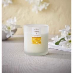 Avon Cosmetics Happy & Uplifting Candle