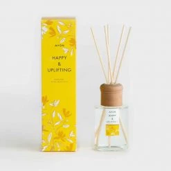 Avon Cosmetics Home Fragrance Happy & Uplifting Reed Diffuser