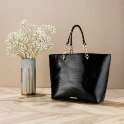 Avon Cosmetics Lipsy Faux-Croc Tote Bag