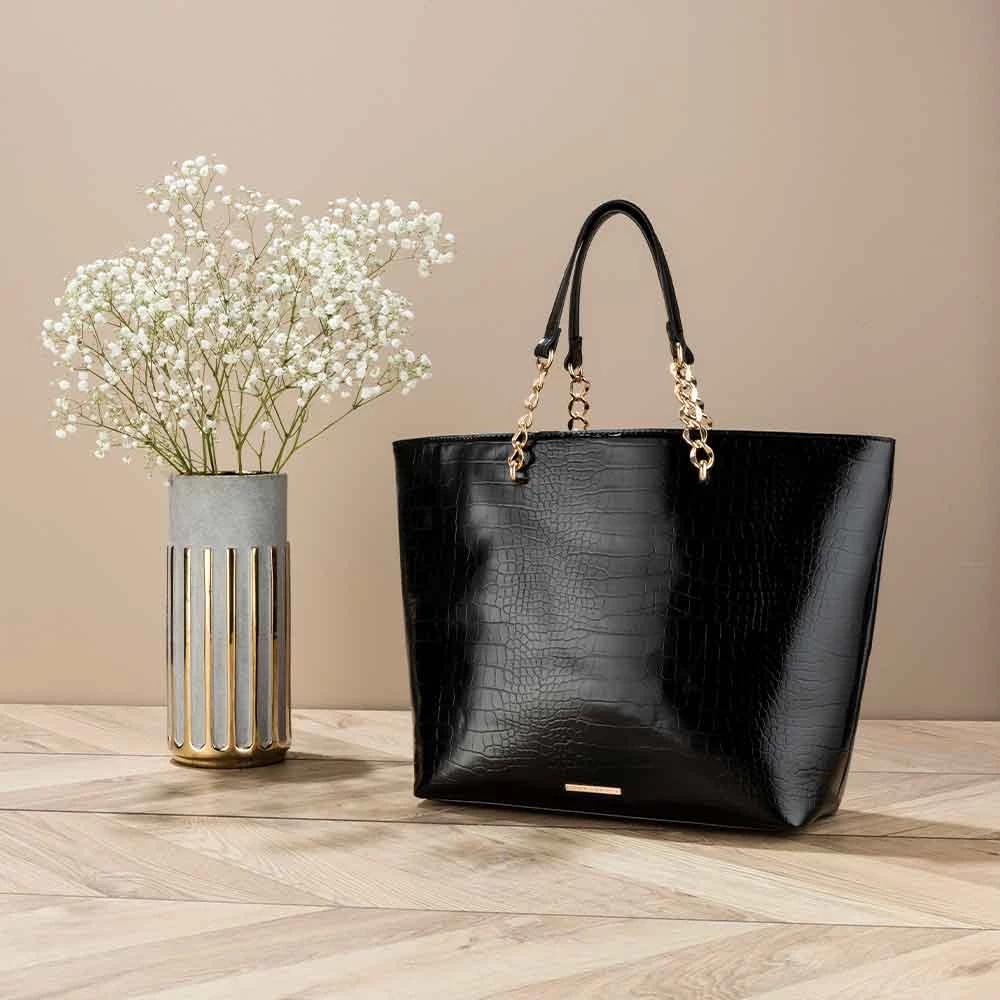 Avon Cosmetics Lipsy Faux-Croc Tote Bag 1 Avon Cosmetics Lipsy Faux-Croc Tote Bag