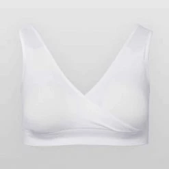 Avon Cosmetics White Non-Wired Plunge One Bra Fashion