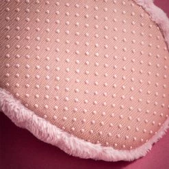 Avon Cosmetics Faux-Fur Non-Slip Slipper Socks Pink Slippers