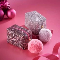 Avon Cosmetics Fashion Sparkle Mini Cosmetics Bag