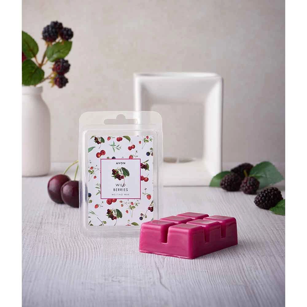 Avon Cosmetics Wild Berries Wax Melts 1 Avon Cosmetics Wild Berries Wax Melts