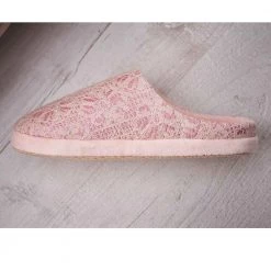 Avon Cosmetics Lace Slipper Mules