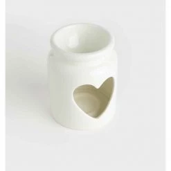 Avon Cosmetics Heart-Shaped Ceramic Burner