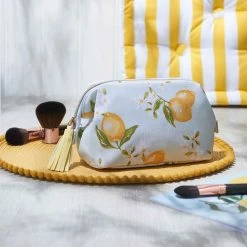 Avon Cosmetics Lemon Cosmetics Bag Make-up