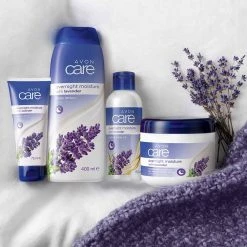 Avon Care Bath & Body Lavender Overnight Moisture Hand Cream - 75ml