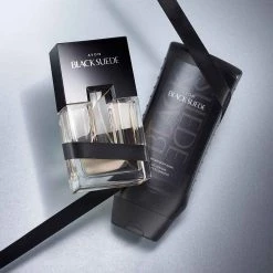 Bath & Body Black Suede Hair & Body Wash - 250ml