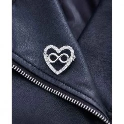 Avon Cosmetics Fashion Domestic Violence Crystal Pin