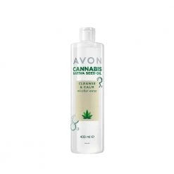 Avon Cosmetics Cannabis Sativa Seed Oil Micellar Water - 400ml New