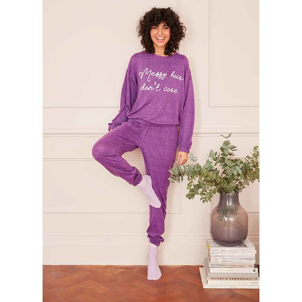 Avon Cosmetics Shop By Brand Purple Slogan Lounge Set 2 Avon Cosmetics Shop By Brand Purple Slogan Lounge Set