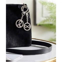 Avon Cosmetics Fashion Breast Cancer Sparkle Keyring