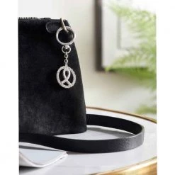 Avon Cosmetics Fashion Breast Cancer Sparkle Keyring