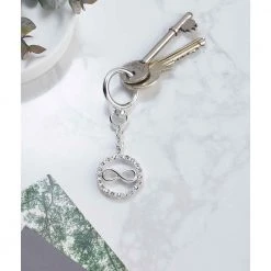 Avon Cosmetics Fashion Domestic Violence Sparkle Keyring