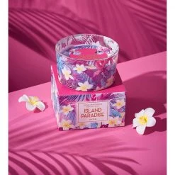 Avon Cosmetics Island Paradise Triple Wick Candle New