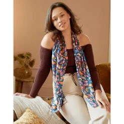 Avon Cosmetics New Butterfly Printed Scarf