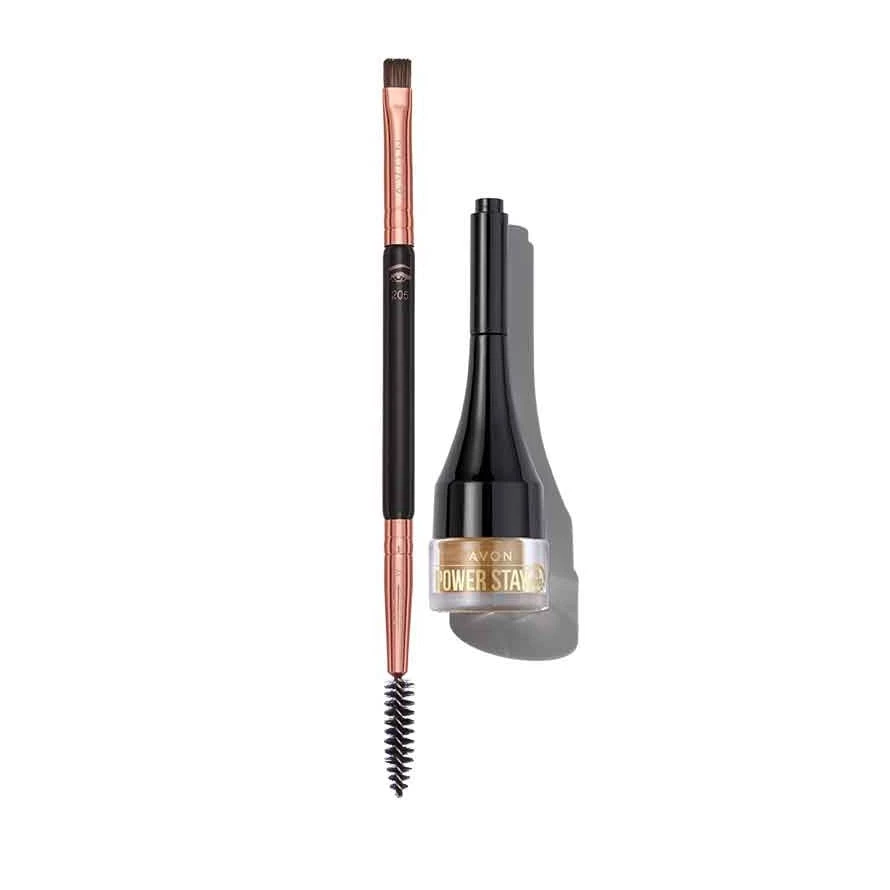 Avon Cosmetics Make-up Power Brow Duo 1 Avon Cosmetics Make-up Power Brow Duo