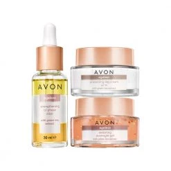 Avon Cosmetics Skincare Nutra Effects Ageless Set