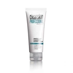 Avon Cosmetics Face Scrubs Clearskin Professional White Clay Cleanser, Scrub And Mask