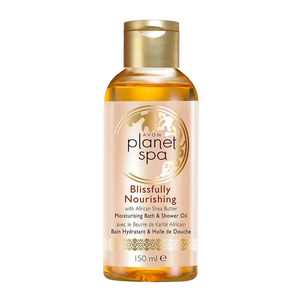 Planet Spa African Shea Butter Bath & Shower Oil - 150ml 1 Planet Spa African Shea Butter Bath & Shower Oil - 150ml