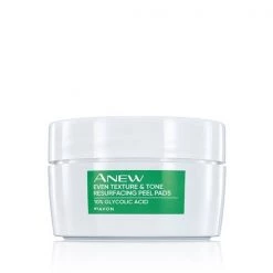 Avon Cosmetics Skincare Anew Even Texture & Tone Resurfacing Peel Pads