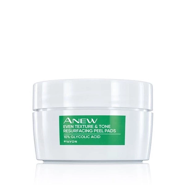 Avon Cosmetics Skincare Anew Even Texture & Tone Resurfacing Peel Pads 1 Avon Cosmetics Skincare Anew Even Texture & Tone Resurfacing Peel Pads