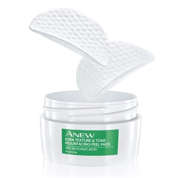 Avon Cosmetics Skincare Anew Even Texture & Tone Resurfacing Peel Pads 2 Avon Cosmetics Skincare Anew Even Texture & Tone Resurfacing Peel Pads