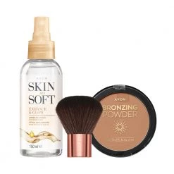 Avon Cosmetics Bronzed Glow Kit