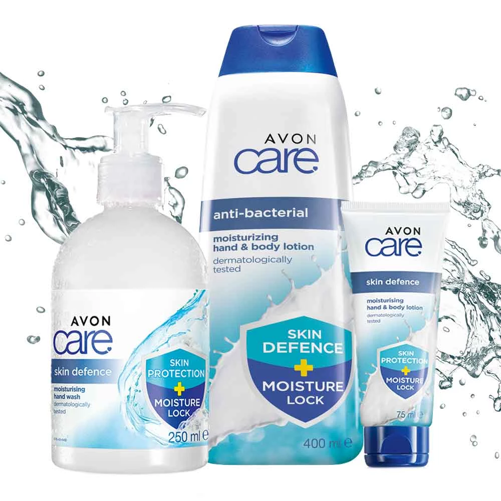 Avon Care Bath & Body Skin Defence Moisturising Hand Wash With Anti-Bacterial Technology - 250ml 2 Avon Care Bath & Body Skin Defence Moisturising Hand Wash With Anti-Bacterial Technology - 250ml