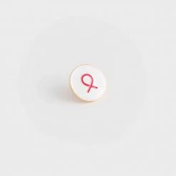 Avon Cosmetics Fashion Breast Cancer Enamel Pin