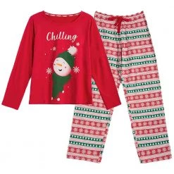 Avon Cosmetics Ladies’ Christmas Family PJs