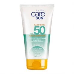 Avon Care Sun Face & Body Pure & Sensitive Moisturising Lotion SPF50 - 150ml Bath & Body