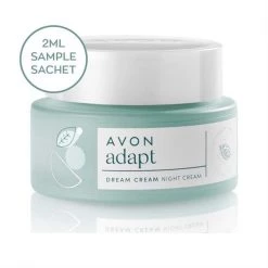 Avon Cosmetics Samples Adapt Dream Cream Night Cream Sample