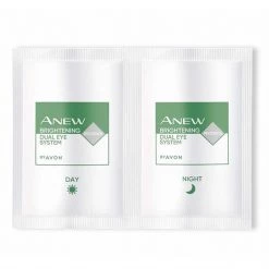 Avon Cosmetics Samples Anew Brightening Dual Eye System Sample